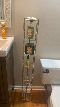 Metal tower rack