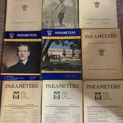 Vintage Lot of US Army War College Journals, “Parameters”