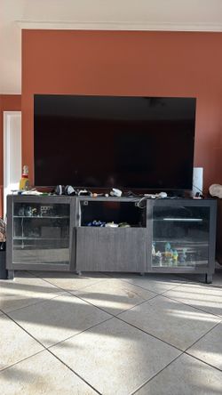 Deep espresso / near black entertainment unit