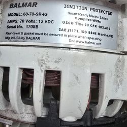 Boat Alternator Rebuilt