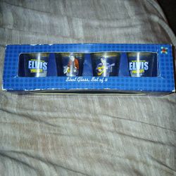 Elvis Presley Shot Glasses 
