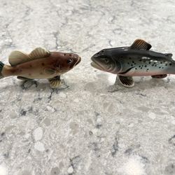 Vintage Fish Salt and Pepper Shakers