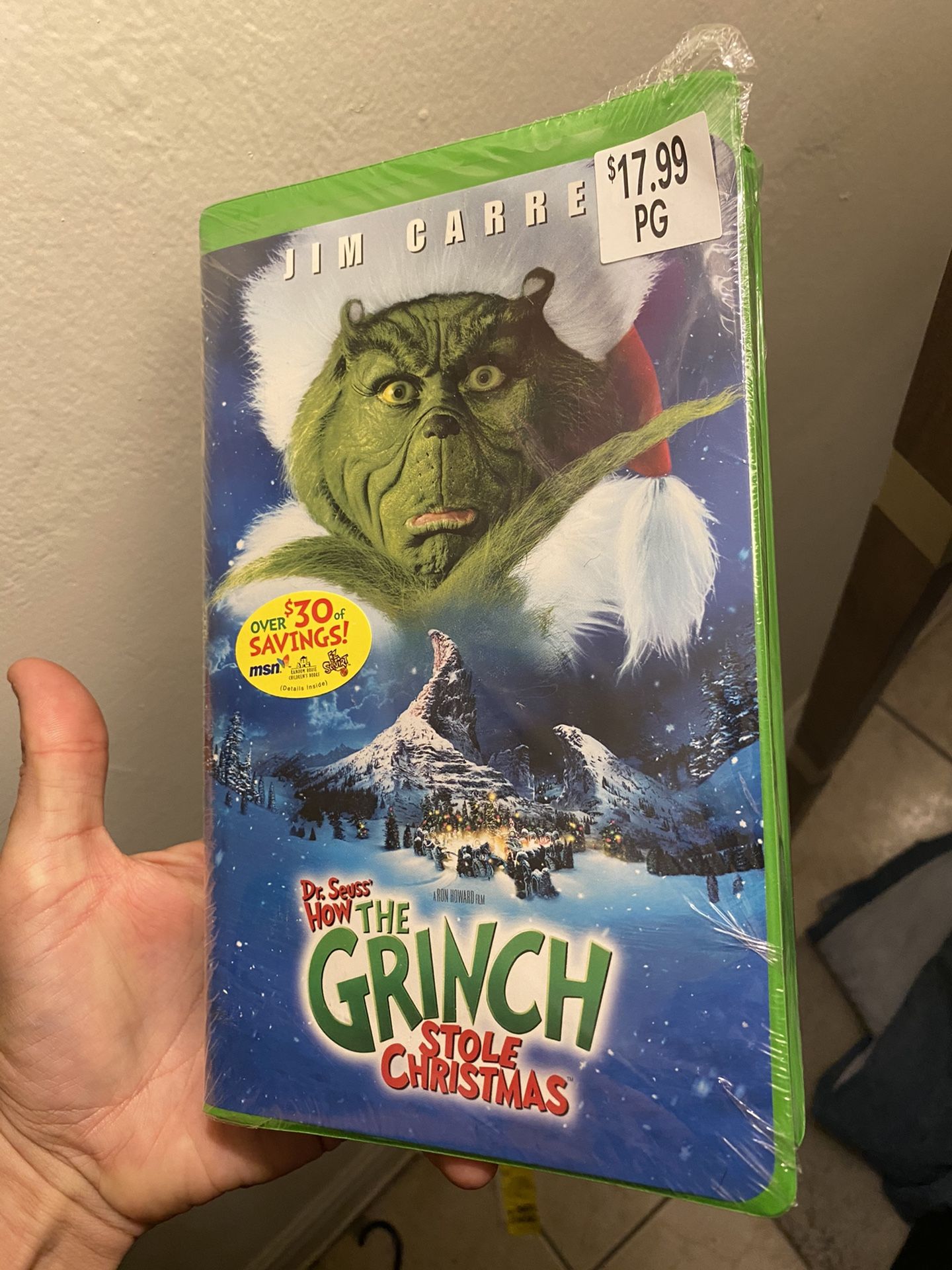 Grinch VHS