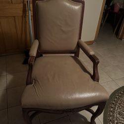 3- Extra Large Leather Arm Chair