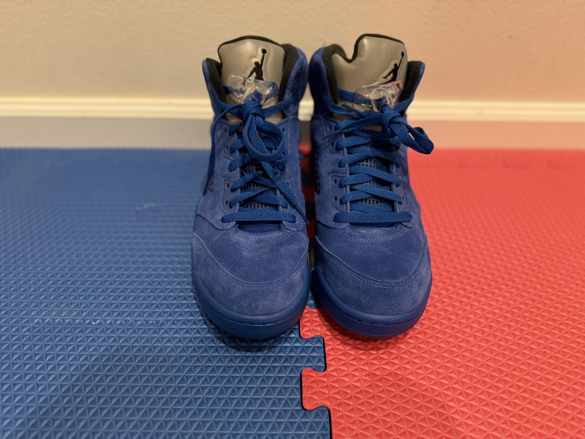 Air Jordan 5 Blue Suede 10