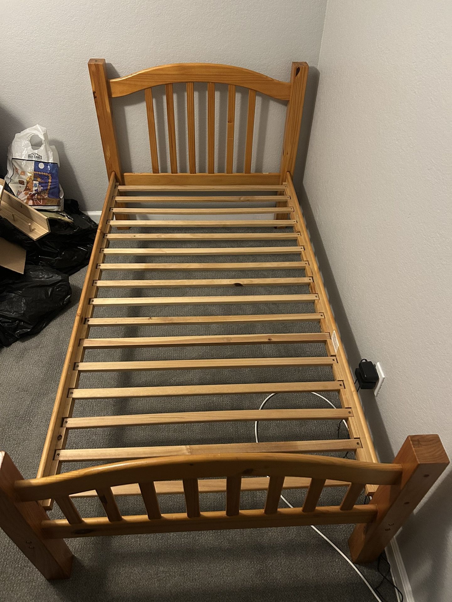 Twin Bed - Wood