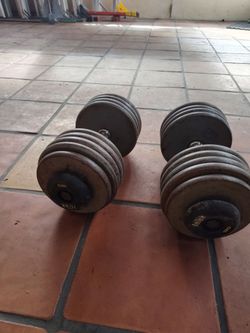 Dumbells 200 Lb set