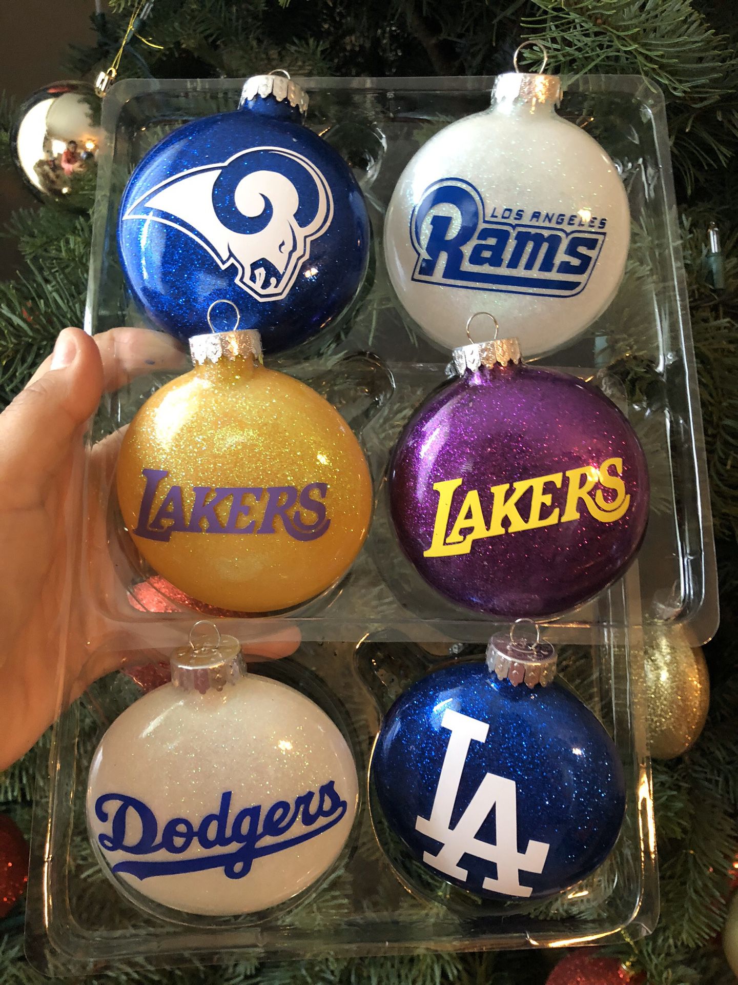 Sports ornaments
