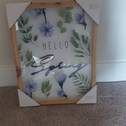 Framed Print "HelloSpring"