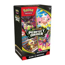 Pokemon TCG Mega Evolution Perfect Order Booster Bundle Box 6 Packs Age 6+