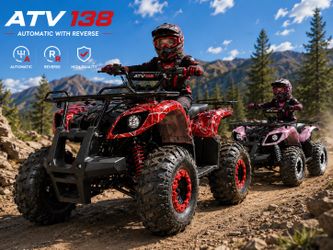 Fully Assembled Automatic ATV125CC with Reverse