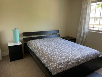 IKEA malm queen bed frame