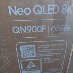 SAMSUNG 65"INCH OLED 8K Q900F