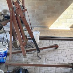1 ton hydraulic engine hoist 