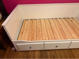 HEMNES twin bed frame