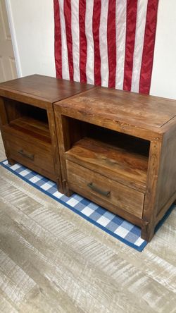 2 Pottery Barn nightstands, gently used
