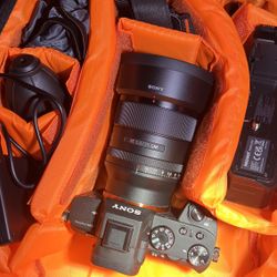 Sony a7ii with lens