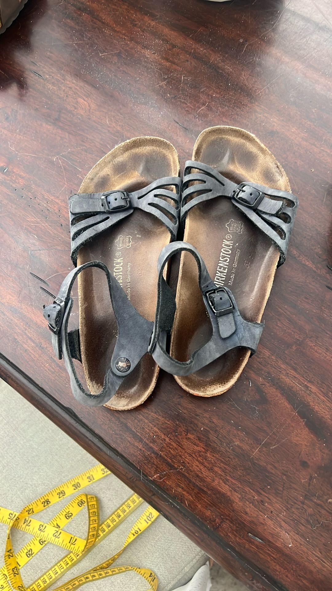 Birkenstocks blue rare vintage