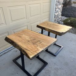 Live Edge End Tables (Honey Locust)