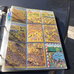 WERE IS WALDO COMPLETE TRADING CARD SET.