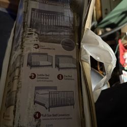 4 In 1 Crib W/ Mattress. Brand New Still In The Box