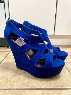NEW MADDEN GIRL PLATFORM WEDGE SANDALS…SZ 8.5