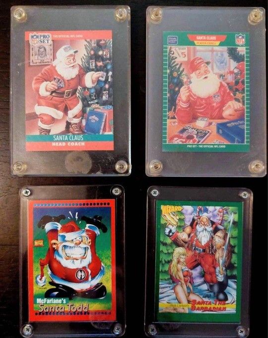 Vintage Santa Claus Card Lot