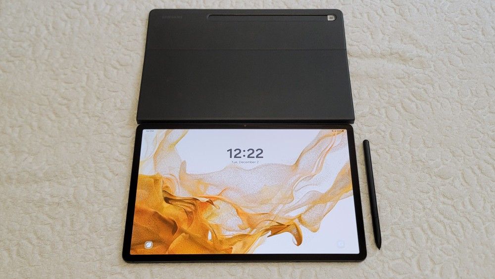 SAMSUNG GALAXY TAB S8 PLUS 5G WI-FI+PHONE 128 GB TABLET UNLOCKED FOR ANY COMPANY CARRIER 12.4 INCHES. 