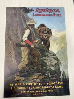 Remington Posters - Vintage - MAKE AN OFFER!!