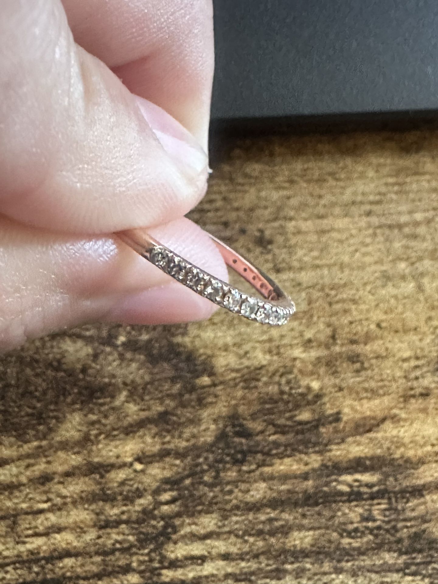 Anillo 💍 De Compromiso 10K Rose gold
