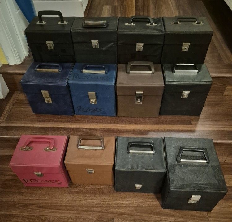 1970s/80s Singles,/7", /45s ,Record Cases, Storage From Panorama City  ( 20 Each ) 