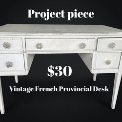 Vintage French Provincial Desk