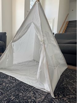 White T-pee tents