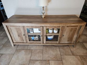 Rustic Wood TV Sideboard/ Media Console