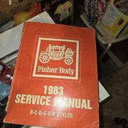FISHER SERVICE MANUAL 1983
