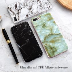 Iphone X Marble case ( black)