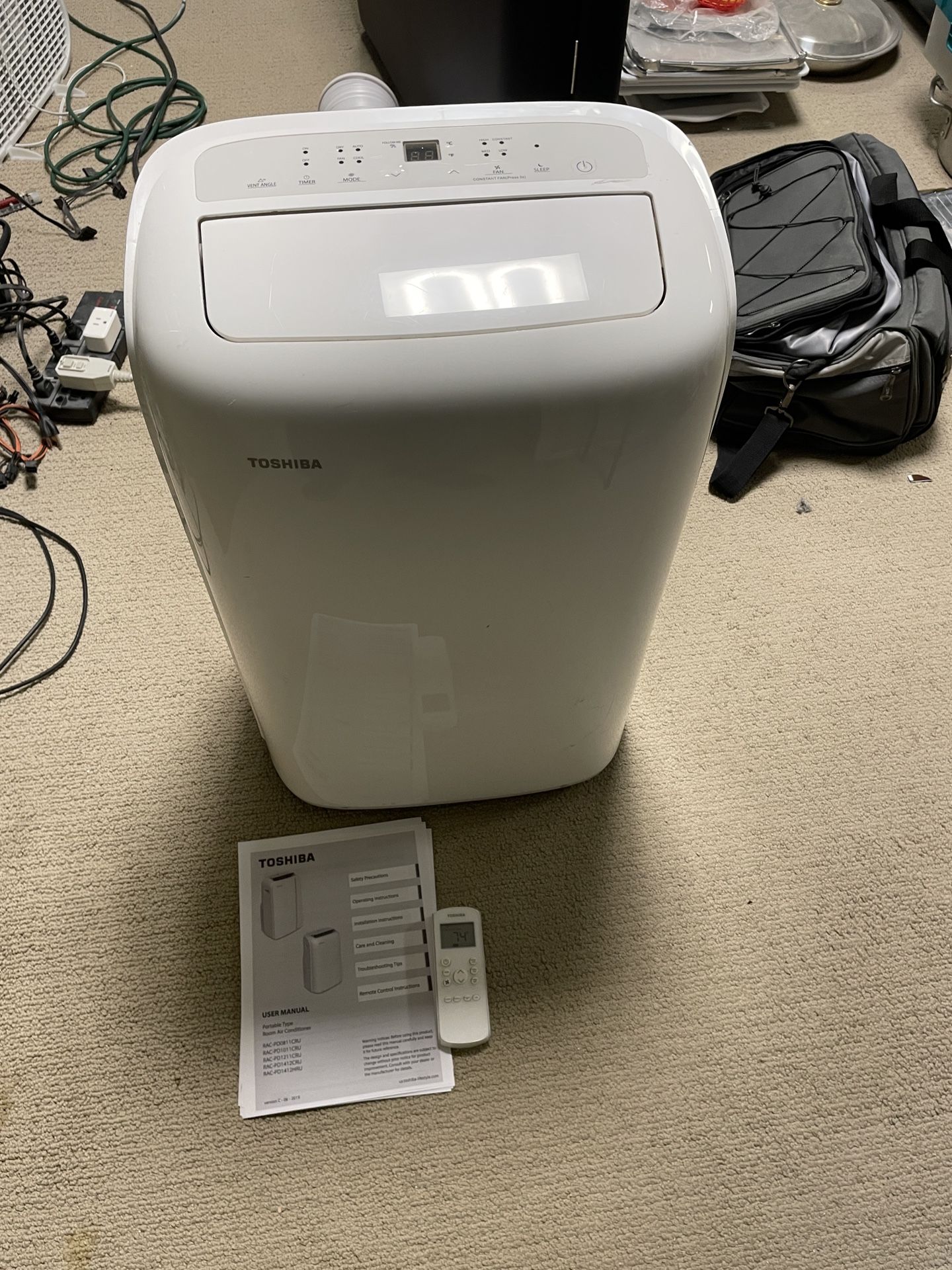 Toshiba 10,000 BTU portable air conditioner
