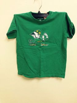 Boys College Kids 5/6T tshirt