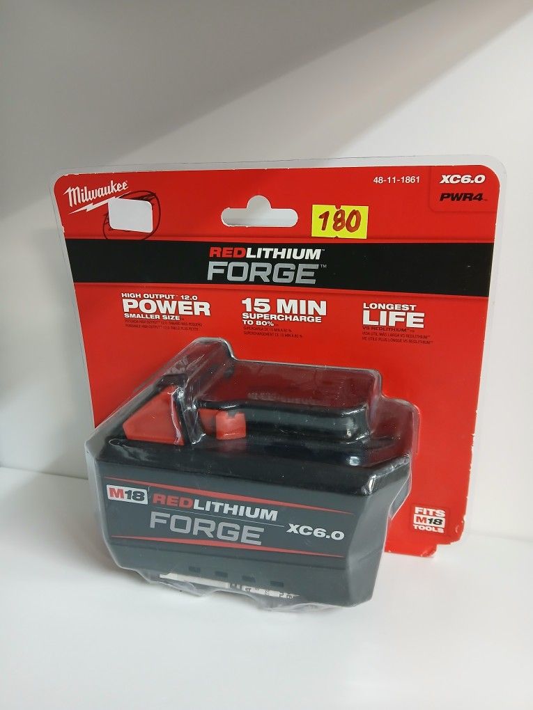 Milwaukee New M18 Battery Xc6.0