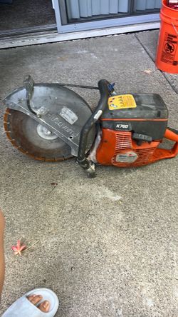 Husqvarna concrete saw