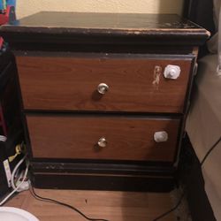 FREE Two Drawer Nightstand