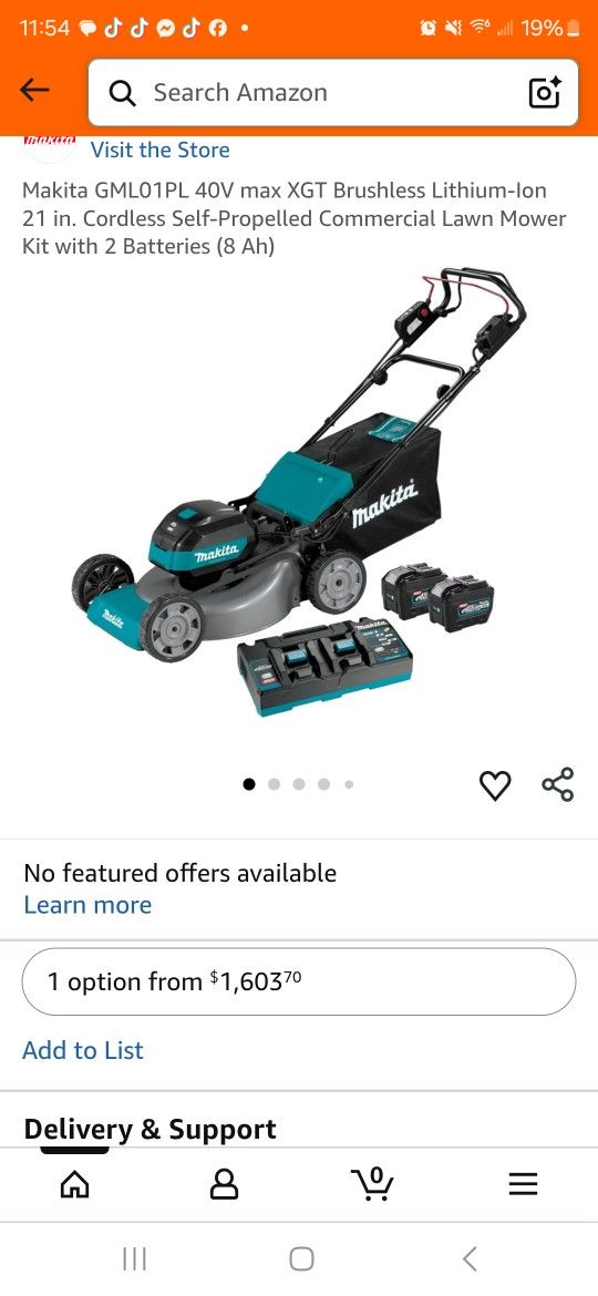 Makita Mower
