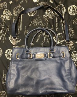 Authentic blue MK handbag