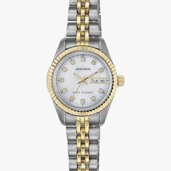 Armitron Women's Genuine Crystal Accented Bracelet Watch, 75-2475