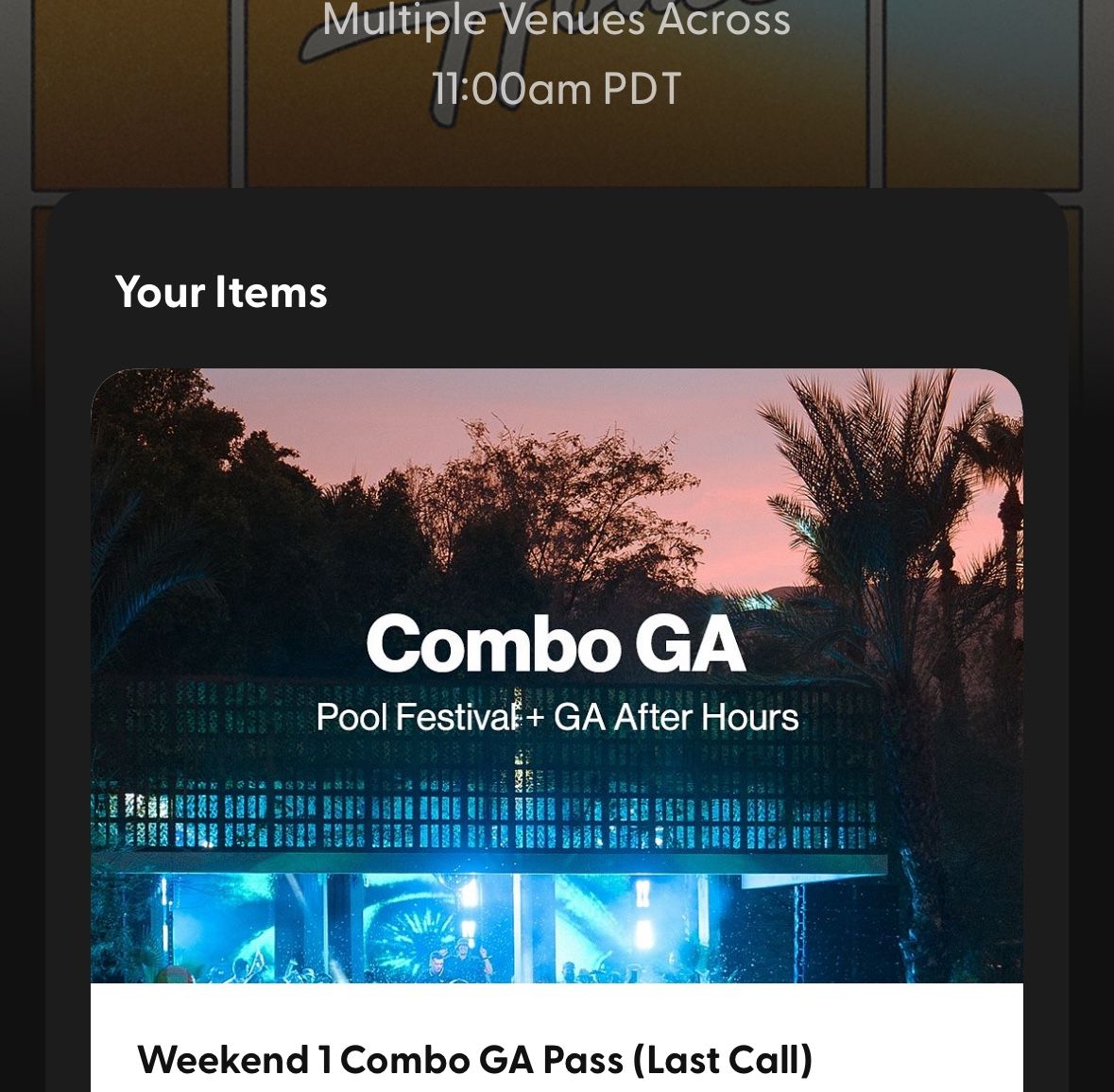 Splash house GA combo Ticket