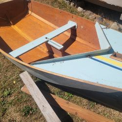 1960's El Toro 8.5 Ft Racing Sailboat