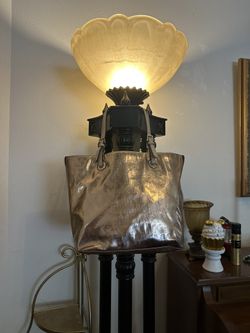 MK Metallic Rose Gold Handbag/Purse