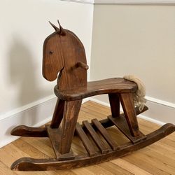 Vintage Toy Rocking Horse