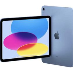 Blue iPad 