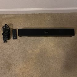 BOSE SPEAKER WITH CABLE AND REMOTE 